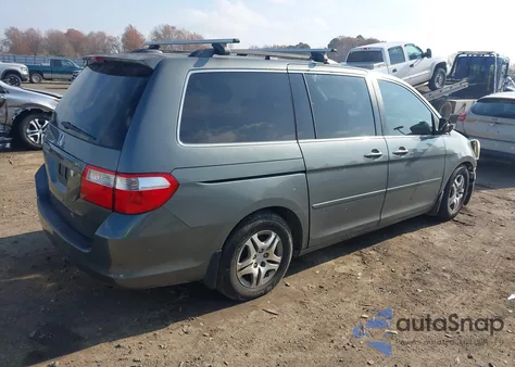 2007 Honda Odyssey Ex-L z USA, uszkodzony, nr VIN 5FNRL38747B427128